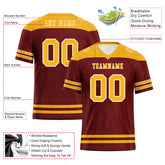 Custom Washington Personalized Authentic Football Jersey FBJ02-E0607-19